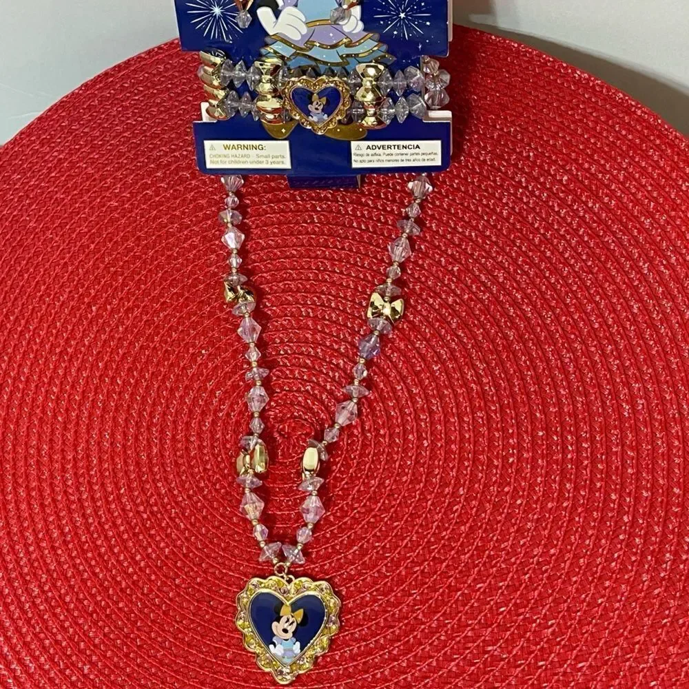 Disney 50th Anniversary Childs Jewelry Set NWT